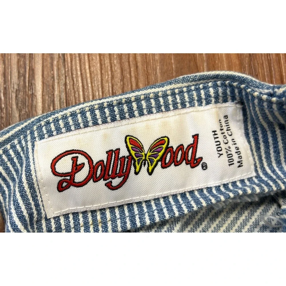 Dollywood Express Embroidery Train Hat Cap Youth‎ 100% Cotton Blue White